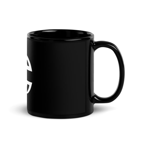 Black "C" Logo Glossy Mug