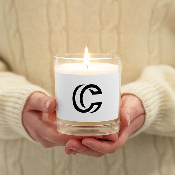 "C" Logo - Glass Jar Soy Wax Candle