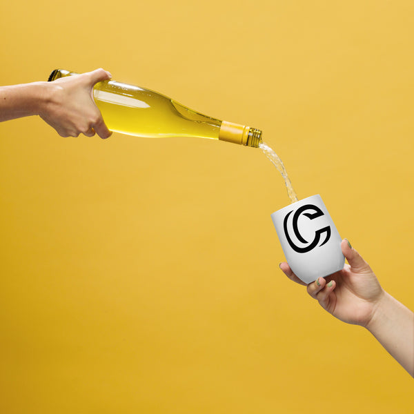 "C" Logo - Wine Tumbler