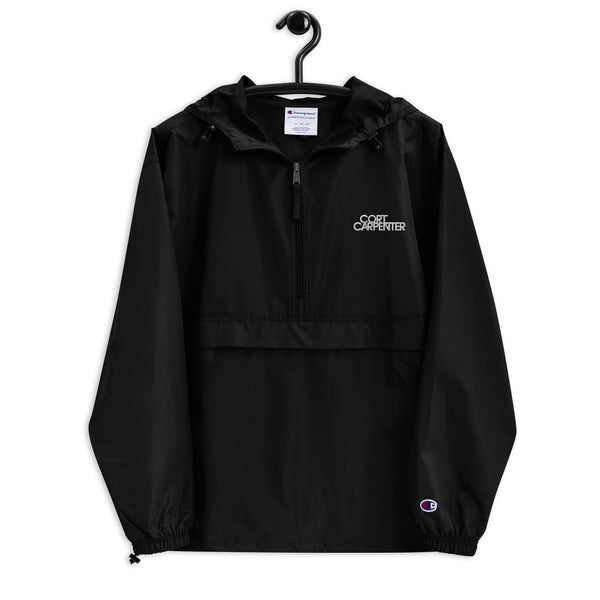 "Cort Carpenter Name Logo" Embroidered Champion Packable Jacket