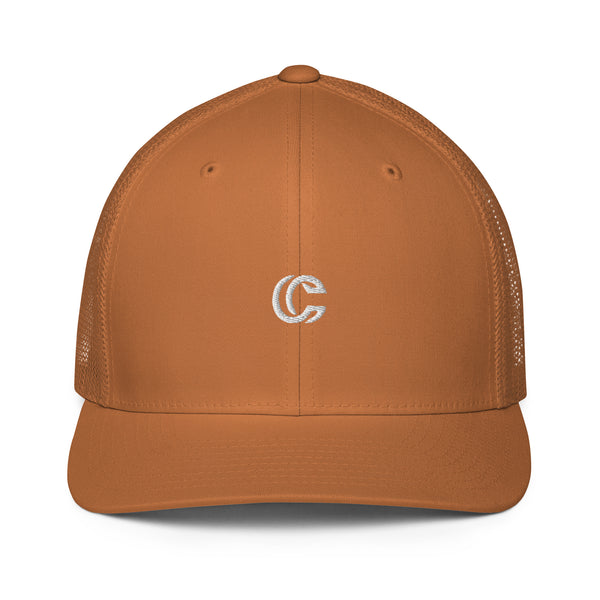 "Tiny Modern C" Logo - Closed-Back Trucker Hat