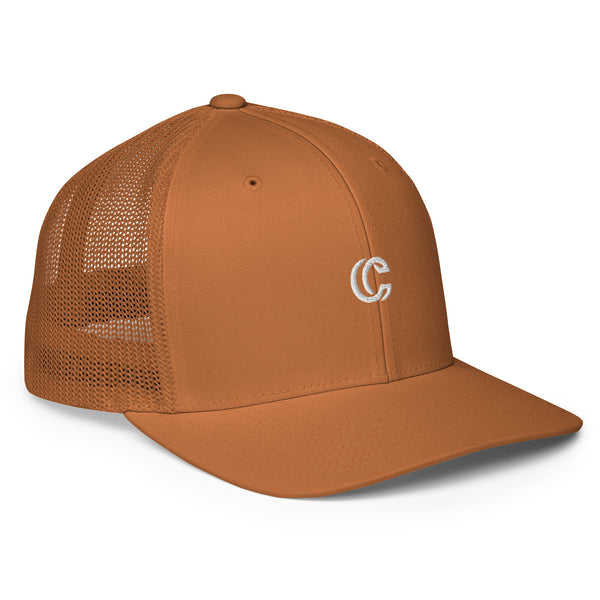 "Tiny Modern C" Logo - Closed-Back Trucker Hat