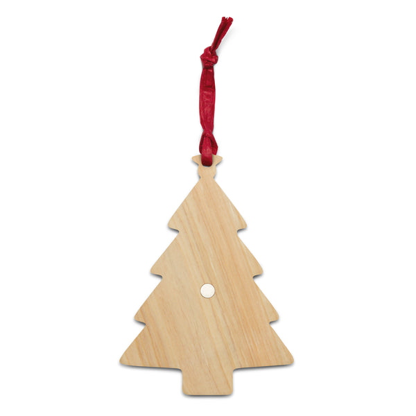 Cort Carpenter Cartoon/Logo - Wooden Christmas Ornaments
